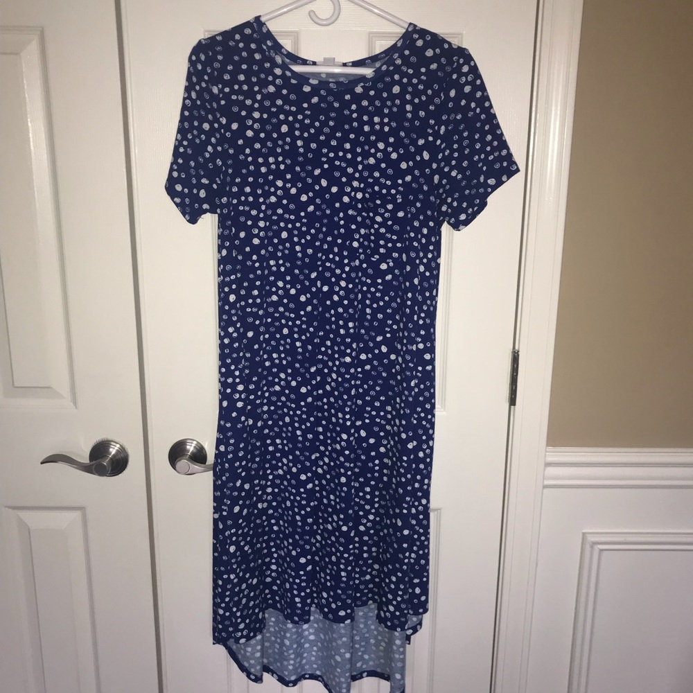 Blue & White LulaRoe Carly